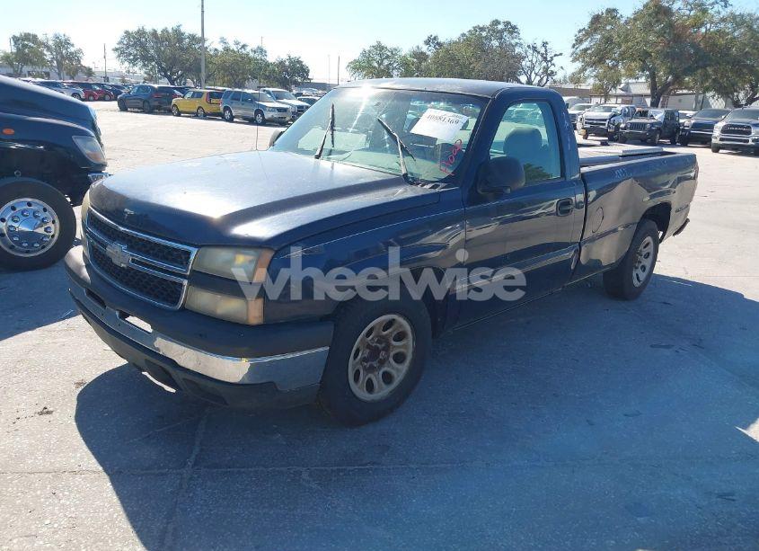 Photo 2 of 2006 Chevrolet Silverado 1500 WORK TRUCK (VIN 3GCEC14X56G266872)
