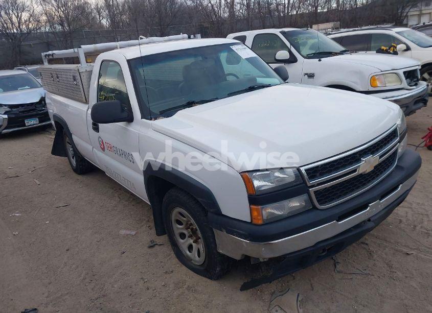 2006 Chevrolet Silverado 1500 WORK TRUCK (VIN 3GCEC14X66G266296) main photo