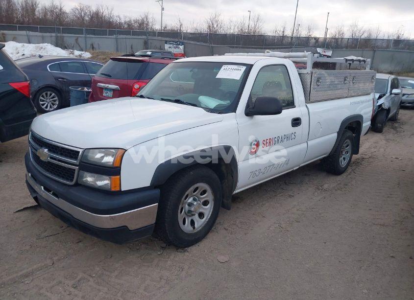 Photo 2 of 2006 Chevrolet Silverado 1500 WORK TRUCK (VIN 3GCEC14X66G266296)
