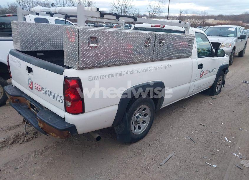 Photo 4 of 2006 Chevrolet Silverado 1500 WORK TRUCK (VIN 3GCEC14X66G266296)