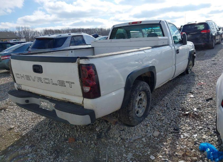 Photo 4 of 2007 Chevrolet Silverado 1500 CLASSIC WORK TRUCK (VIN 3GCEC14X77G239349)