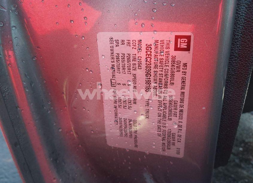 Photo 9 of 2009 Chevrolet Silverado 1500 LT (VIN 3GCEC23039G188185)