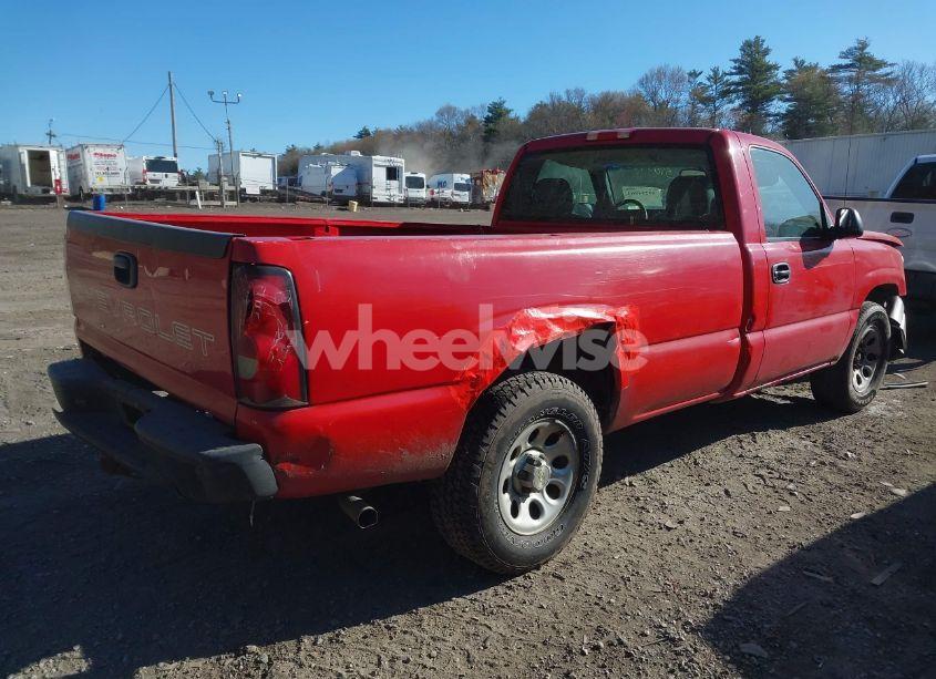 Photo 4 of 2006 Chevrolet Silverado 1500 WORK TRUCK (VIN 3GCEK14V56G238247)