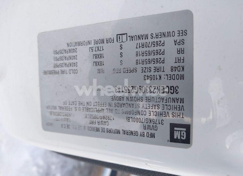 Photo 9 of 2009 Chevrolet Silverado 1500 LT (VIN 3GCEK23309G255113)