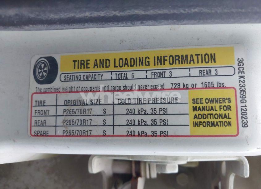 Photo 9 of 2009 Chevrolet Silverado 1500 LT (VIN 3GCEK23359G120239)