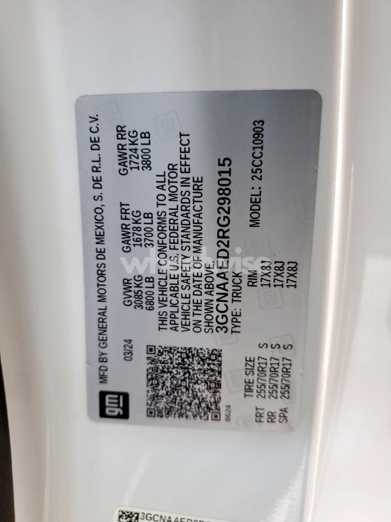 Photo 12 of 2024 CHEVROLET SILVERADO C1500 (VIN 3GCNAAED2RG298015)