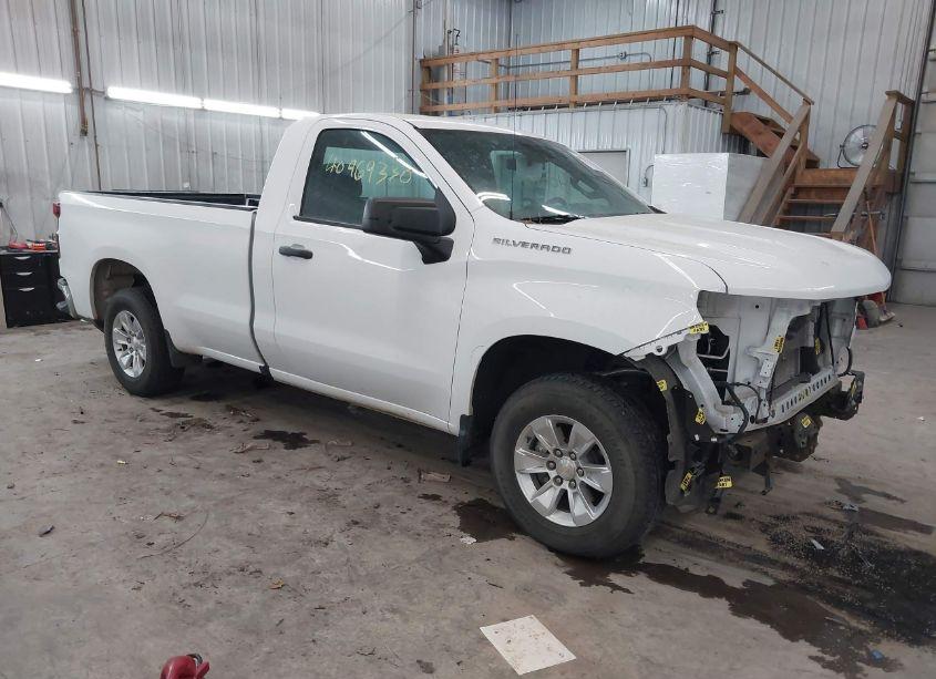2022 Chevrolet Silverado 1500 2WD LONG BED WT (VIN 3GCNAAED4NG595281) main photo