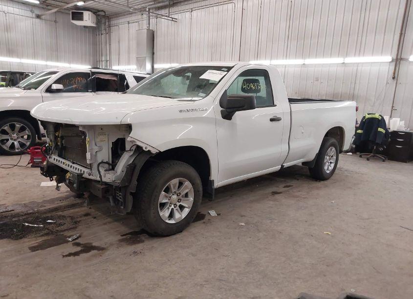 Photo 2 of 2022 Chevrolet Silverado 1500 2WD LONG BED WT (VIN 3GCNAAED4NG595281)