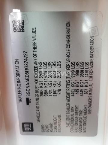 Photo 6 of 2024 CHEVROLET SILVERADO C1500 (VIN 3GCNAAED5RG274727)