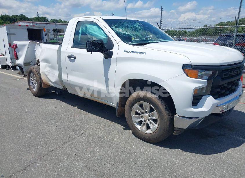 2023 Chevrolet Silverado 1500 2WD LONG BED WT (VIN 3GCNAAED6PG172625) main photo