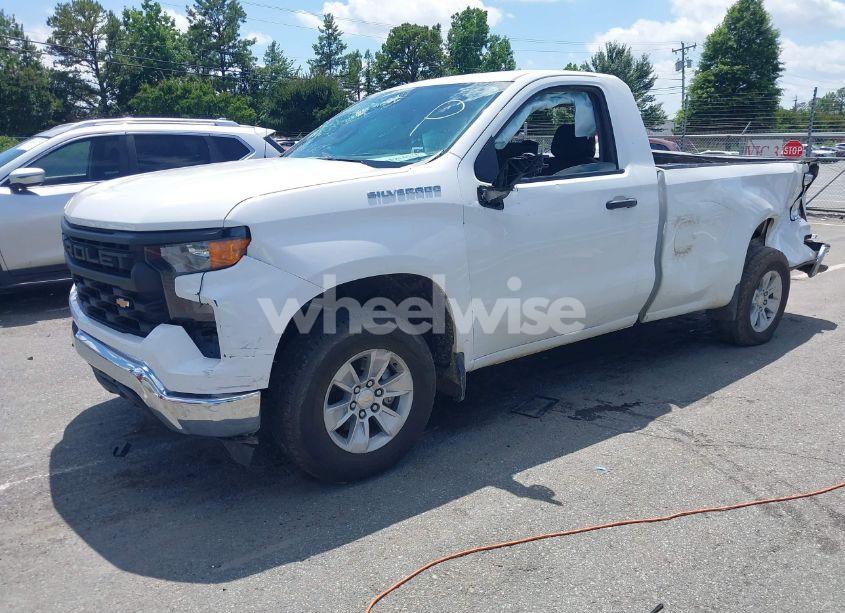 Photo 2 of 2023 Chevrolet Silverado 1500 2WD LONG BED WT (VIN 3GCNAAED6PG172625)