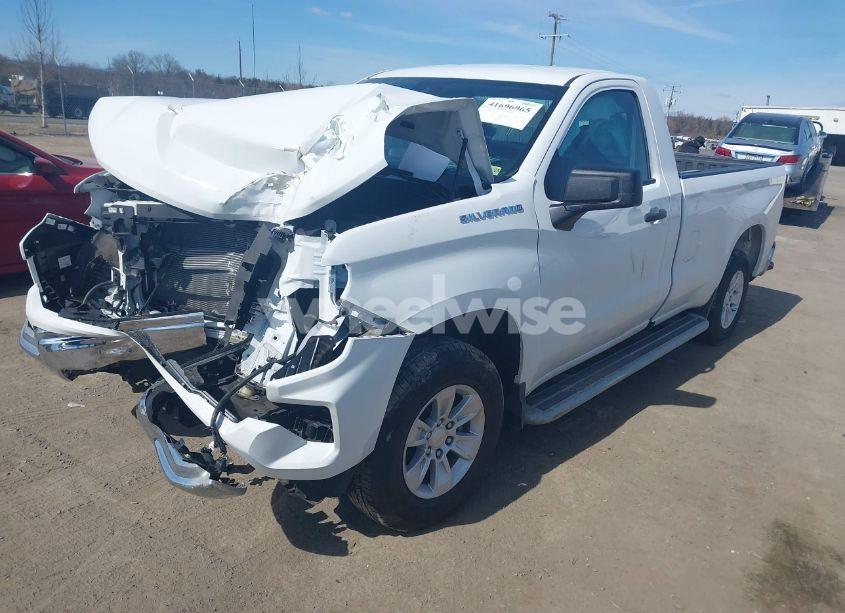 Photo 2 of 2023 Chevrolet Silverado 1500 2WD LONG BED WT (VIN 3GCNAAED6PG306954)