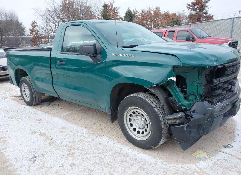 2022 Chevrolet Silverado 1500 2WD LONG BED WT (VIN 3GCNAAEK0NG588651) main photo