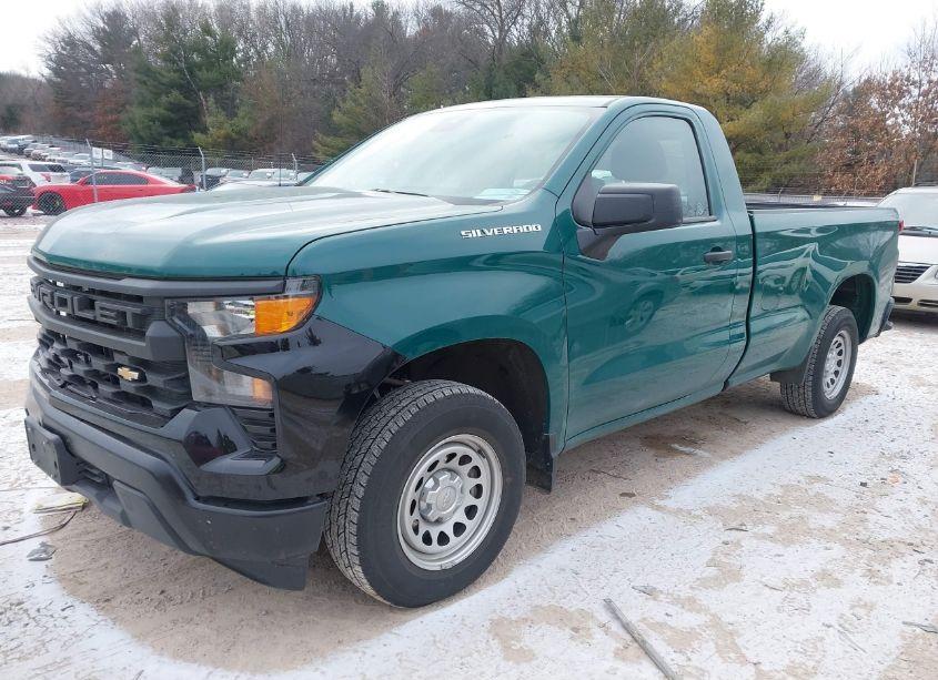 Photo 2 of 2022 Chevrolet Silverado 1500 2WD LONG BED WT (VIN 3GCNAAEK0NG588651)