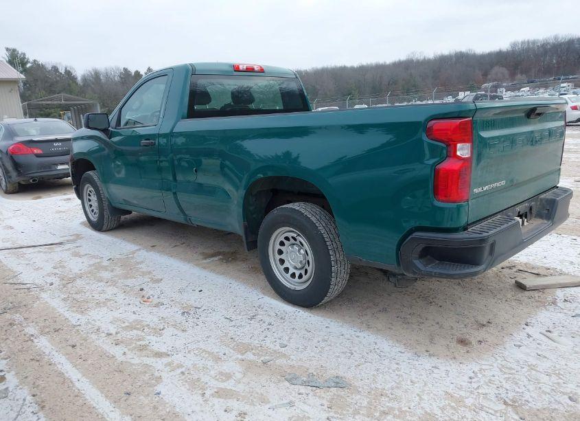 Photo 3 of 2022 Chevrolet Silverado 1500 2WD LONG BED WT (VIN 3GCNAAEK0NG588651)