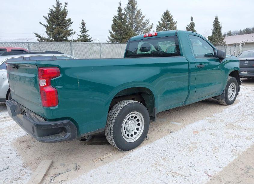 Photo 4 of 2022 Chevrolet Silverado 1500 2WD LONG BED WT (VIN 3GCNAAEK0NG588651)