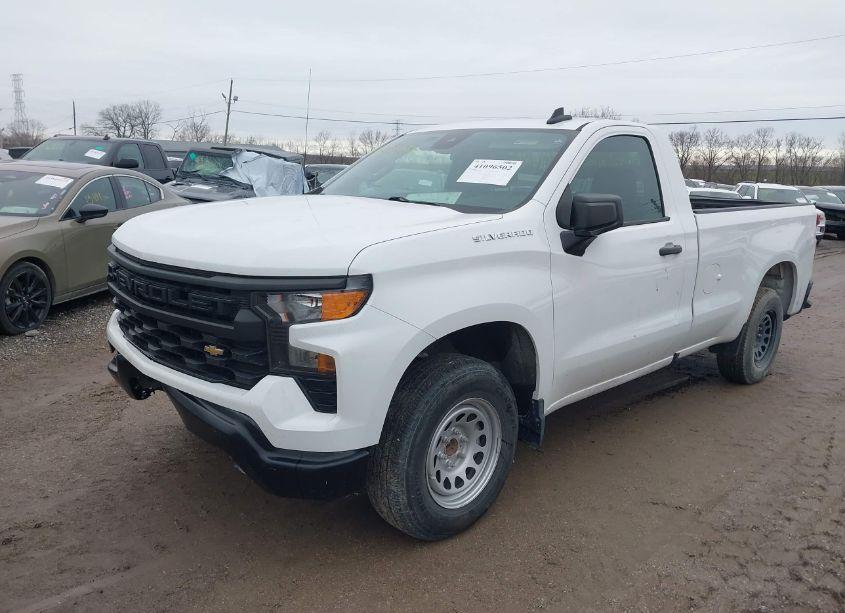 Photo 2 of 2022 Chevrolet Silverado 1500 2WD LONG BED WT (VIN 3GCNAAEK2NG526393)