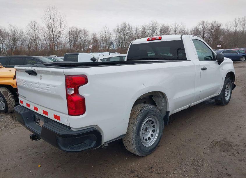 Photo 4 of 2022 Chevrolet Silverado 1500 2WD LONG BED WT (VIN 3GCNAAEK2NG526393)