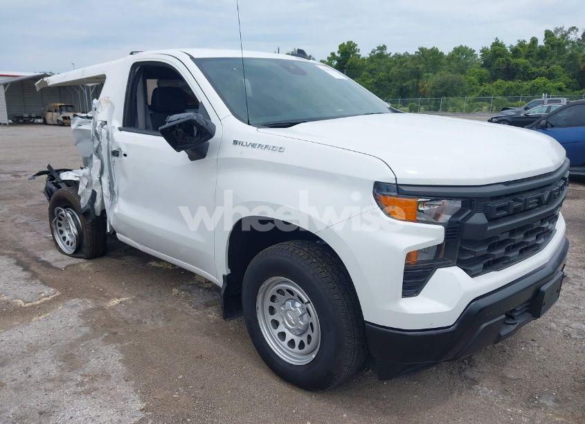 2024 Chevrolet Silverado 1500 2WD STANDARD BED WT (VIN 3GCNAAEK6RG314148) main photo