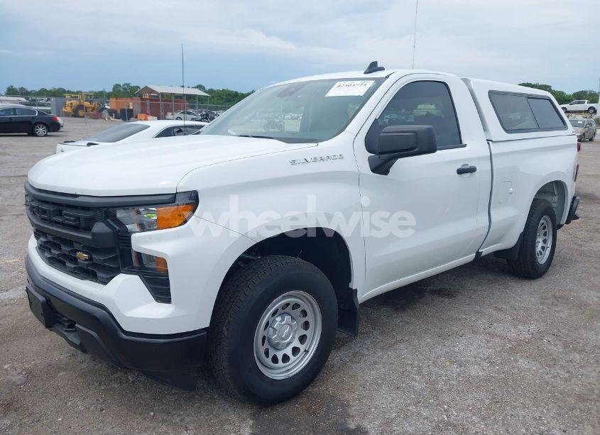 Photo 2 of 2024 Chevrolet Silverado 1500 2WD STANDARD BED WT (VIN 3GCNAAEK6RG314148)