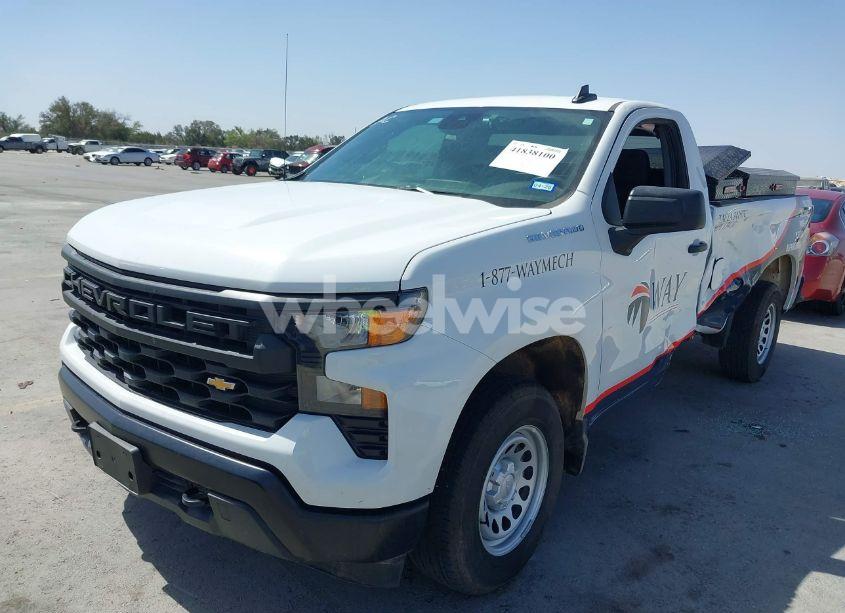 Photo 2 of 2024 Chevrolet Silverado 1500 2WD LONG BED WT (VIN 3GCNAAEKXRG323886)