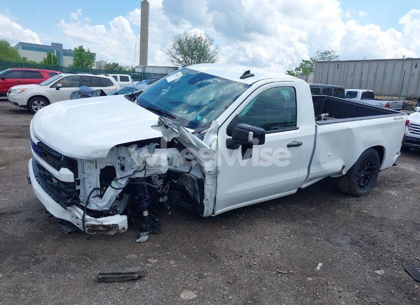 Photo 2 of 2024 Chevrolet Silverado 1500 4WD LONG BED WT (VIN 3GCNDAED3RG269761)