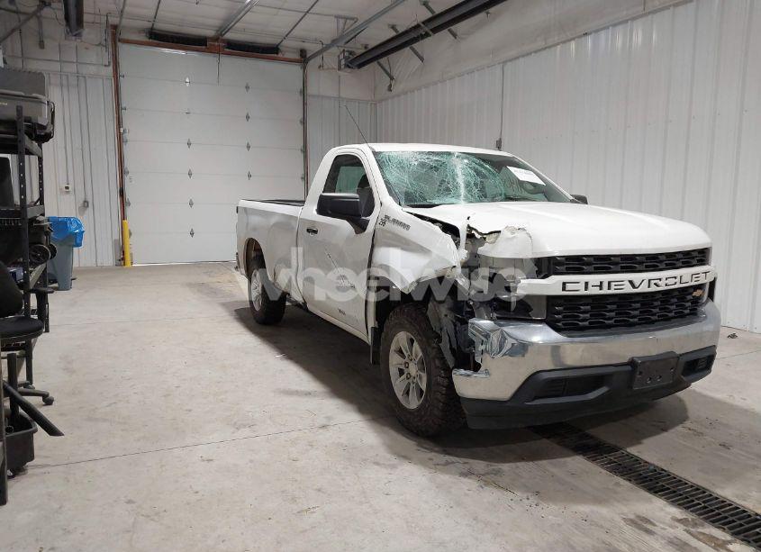 2021 Chevrolet Silverado 1500 2WD LONG BED WT (VIN 3GCNWAEF0MG365870) main photo