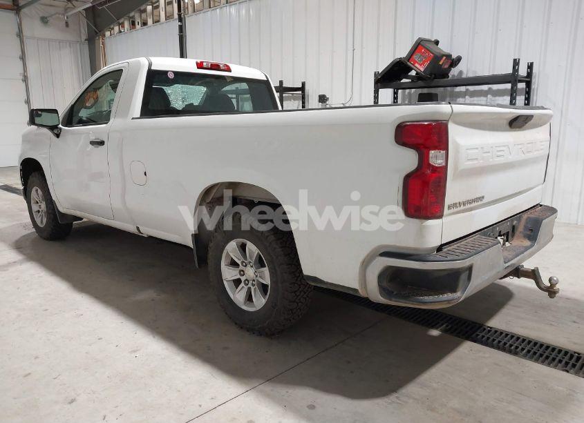 Photo 3 of 2021 Chevrolet Silverado 1500 2WD LONG BED WT (VIN 3GCNWAEF0MG365870)
