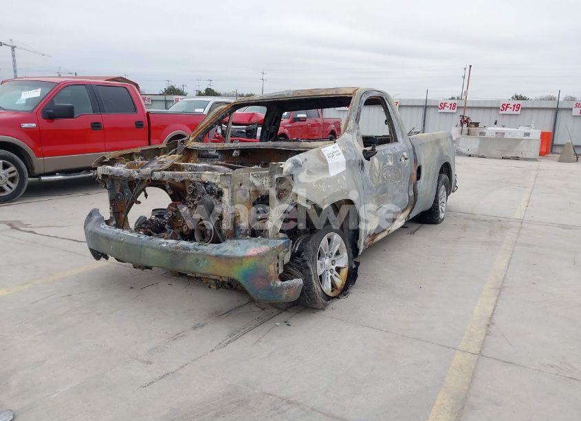Photo 2 of 2021 Chevrolet Silverado 1500 2WD LONG BED WT (VIN 3GCNWAEF1MG308061)