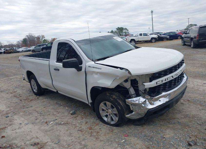 2021 Chevrolet Silverado 1500 2WD LONG BED WT (VIN 3GCNWAEF5MG403061) main photo
