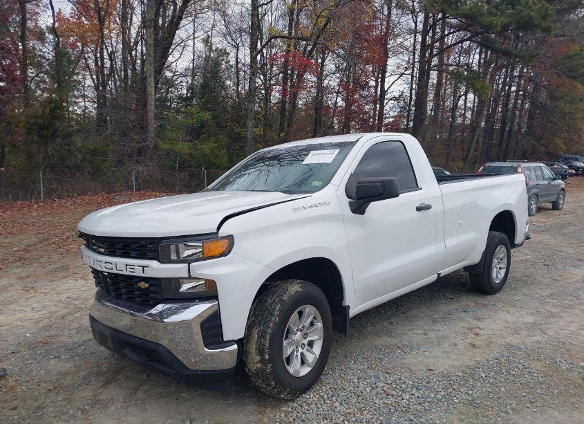 Photo 2 of 2021 Chevrolet Silverado 1500 2WD LONG BED WT (VIN 3GCNWAEF5MG403061)