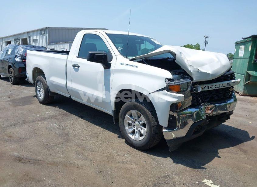 2021 Chevrolet Silverado 1500 2WD LONG BED WT (VIN 3GCNWAEF6MG314289) main photo