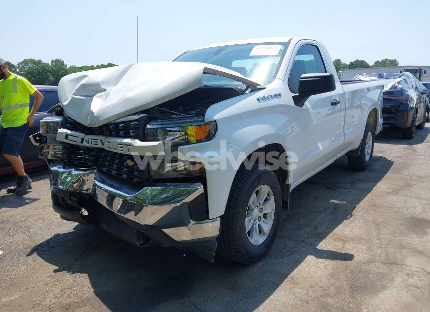 Photo 2 of 2021 Chevrolet Silverado 1500 2WD LONG BED WT (VIN 3GCNWAEF6MG314289)