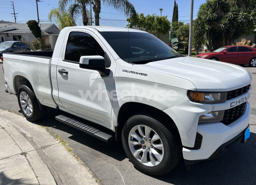 2020 Chevrolet Silverado 1500 2WD LONG BED WT (VIN 3GCNWAEF7LG408051) main photo