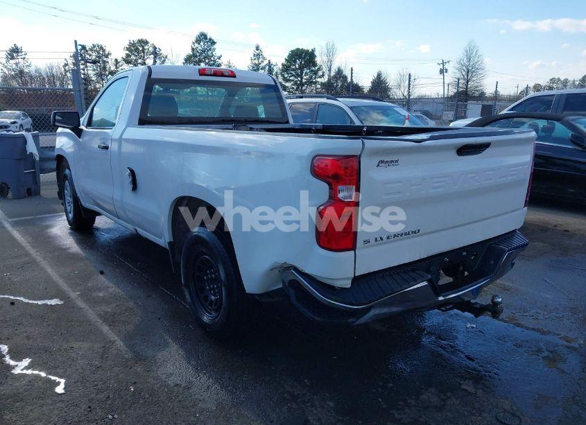 Photo 3 of 2021 Chevrolet Silverado 1500 2WD LONG BED WT (VIN 3GCNWAEF7MG219658)