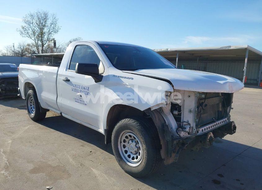 2020 Chevrolet Silverado 1500 2WD LONG BED WT (VIN 3GCNWAEF8LG138795) main photo