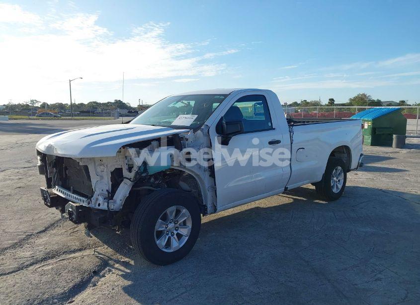 Photo 2 of 2020 Chevrolet Silverado 1500 2WD LONG BED WT (VIN 3GCNWAEF9LG296613)