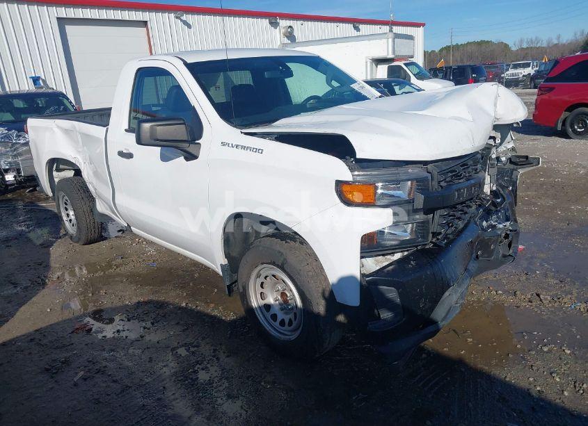 2019 Chevrolet Silverado 1500 WORK TRUCK (VIN 3GCNWAEH1KG297948) main photo