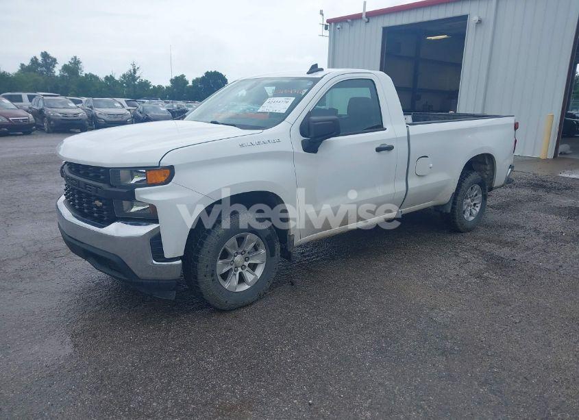 Photo 2 of 2021 Chevrolet Silverado 1500 2WD LONG BED WT (VIN 3GCNWAEH6MG327139)