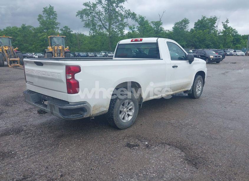 Photo 4 of 2021 Chevrolet Silverado 1500 2WD LONG BED WT (VIN 3GCNWAEH6MG327139)
