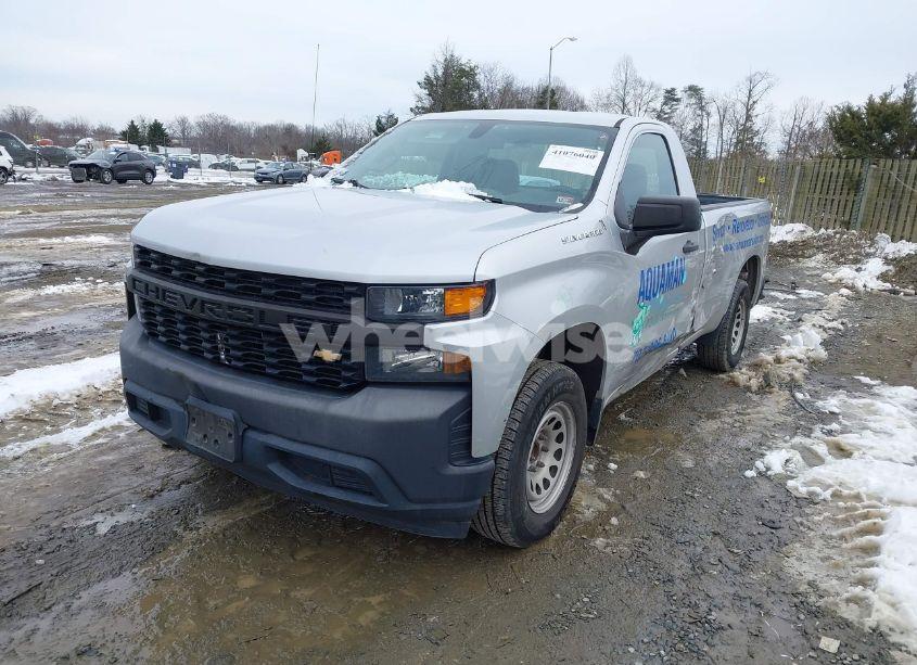 Photo 2 of 2020 Chevrolet Silverado 1500 2WD LONG BED WT (VIN 3GCNWAEH7LG192395)