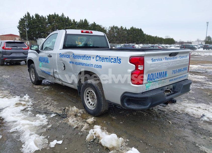 Photo 3 of 2020 Chevrolet Silverado 1500 2WD LONG BED WT (VIN 3GCNWAEH7LG192395)