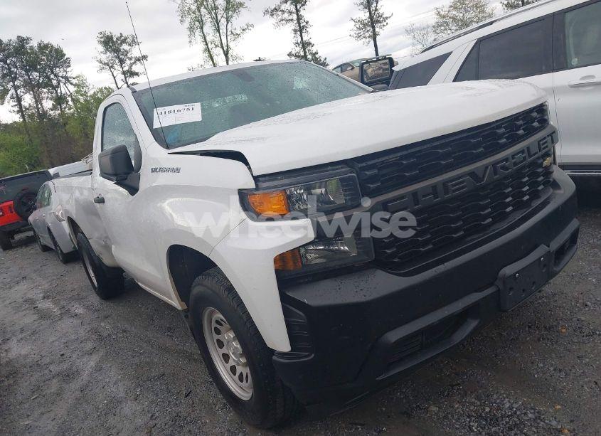 2020 Chevrolet Silverado 1500 2WD LONG BED WT (VIN 3GCNWAEHXLG424116) main photo