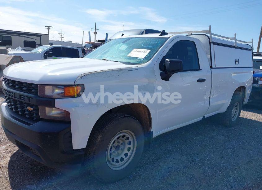 Photo 2 of 2021 Chevrolet Silverado 1500 2WD LONG BED WT (VIN 3GCNWAEK2MG438119)