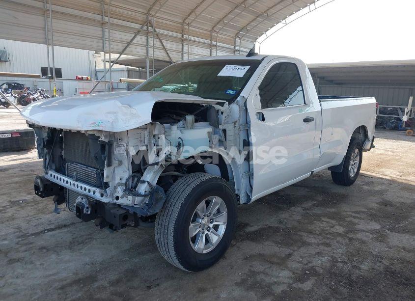 Photo 2 of 2021 Chevrolet Silverado 1500 2WD LONG BED WT (VIN 3GCNWAEK8MG373549)
