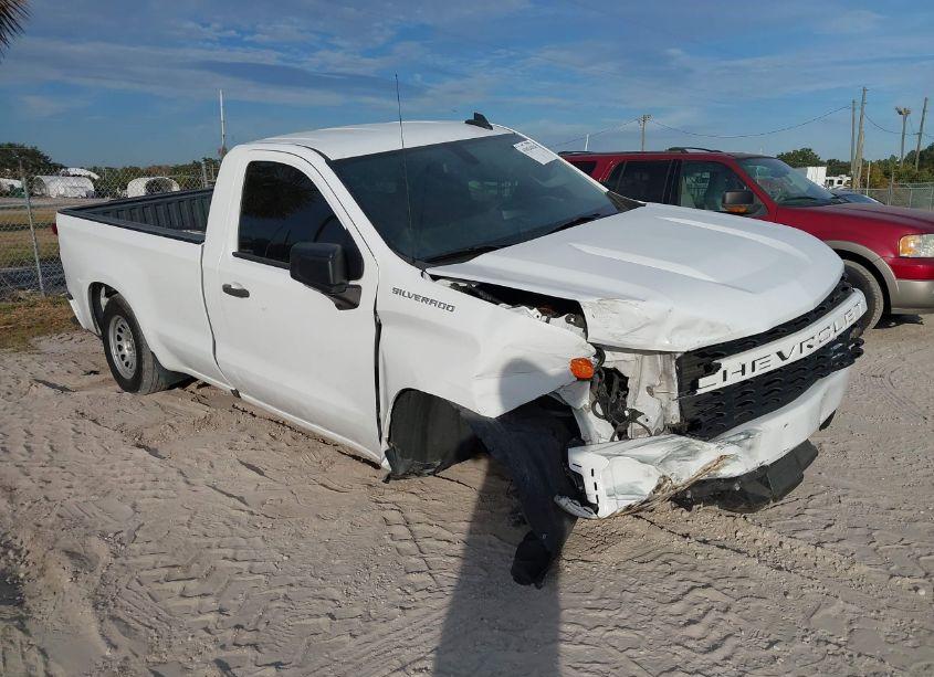 2021 Chevrolet Silverado 1500 2WD LONG BED WT (VIN 3GCNWAEKXMG168993) main photo