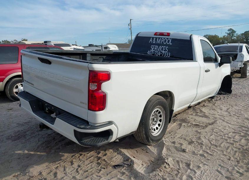 Photo 4 of 2021 Chevrolet Silverado 1500 2WD LONG BED WT (VIN 3GCNWAEKXMG168993)