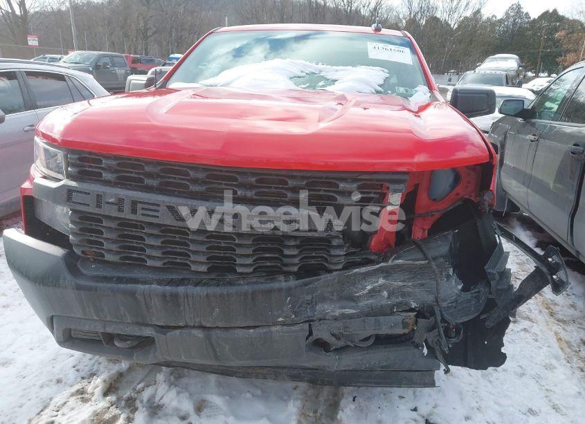 Photo 12 of 2020 Chevrolet Silverado 1500 4WD LONG BED WT (VIN 3GCNYAEFXLG199043)