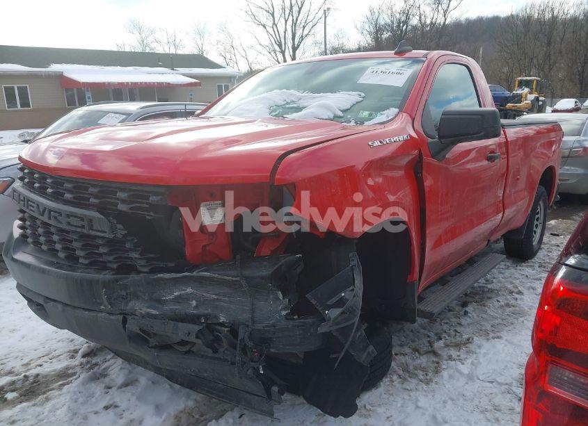 Photo 2 of 2020 Chevrolet Silverado 1500 4WD LONG BED WT (VIN 3GCNYAEFXLG199043)