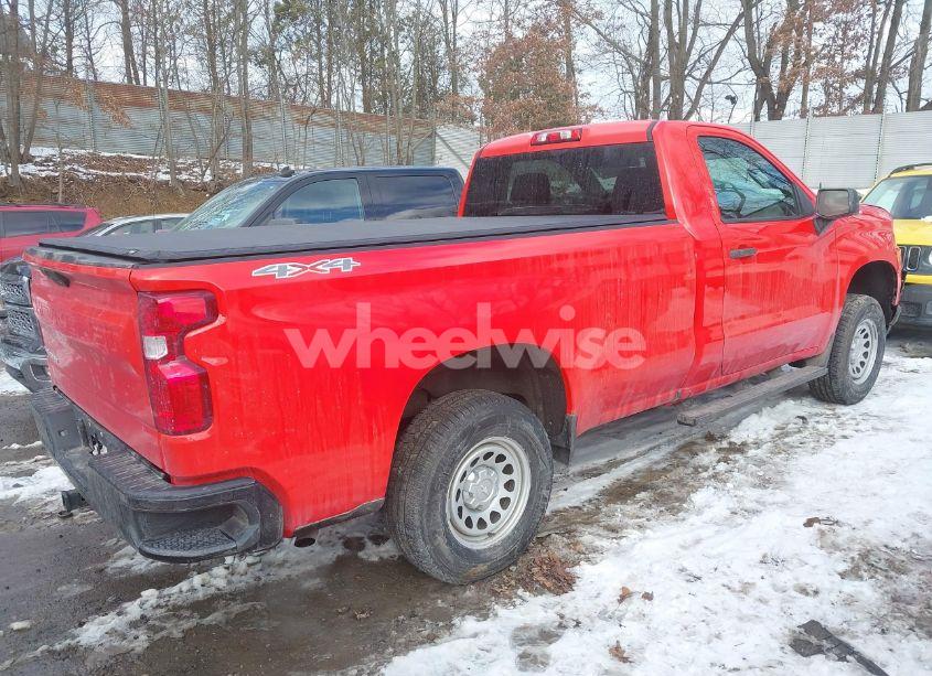 Photo 4 of 2020 Chevrolet Silverado 1500 4WD LONG BED WT (VIN 3GCNYAEFXLG199043)